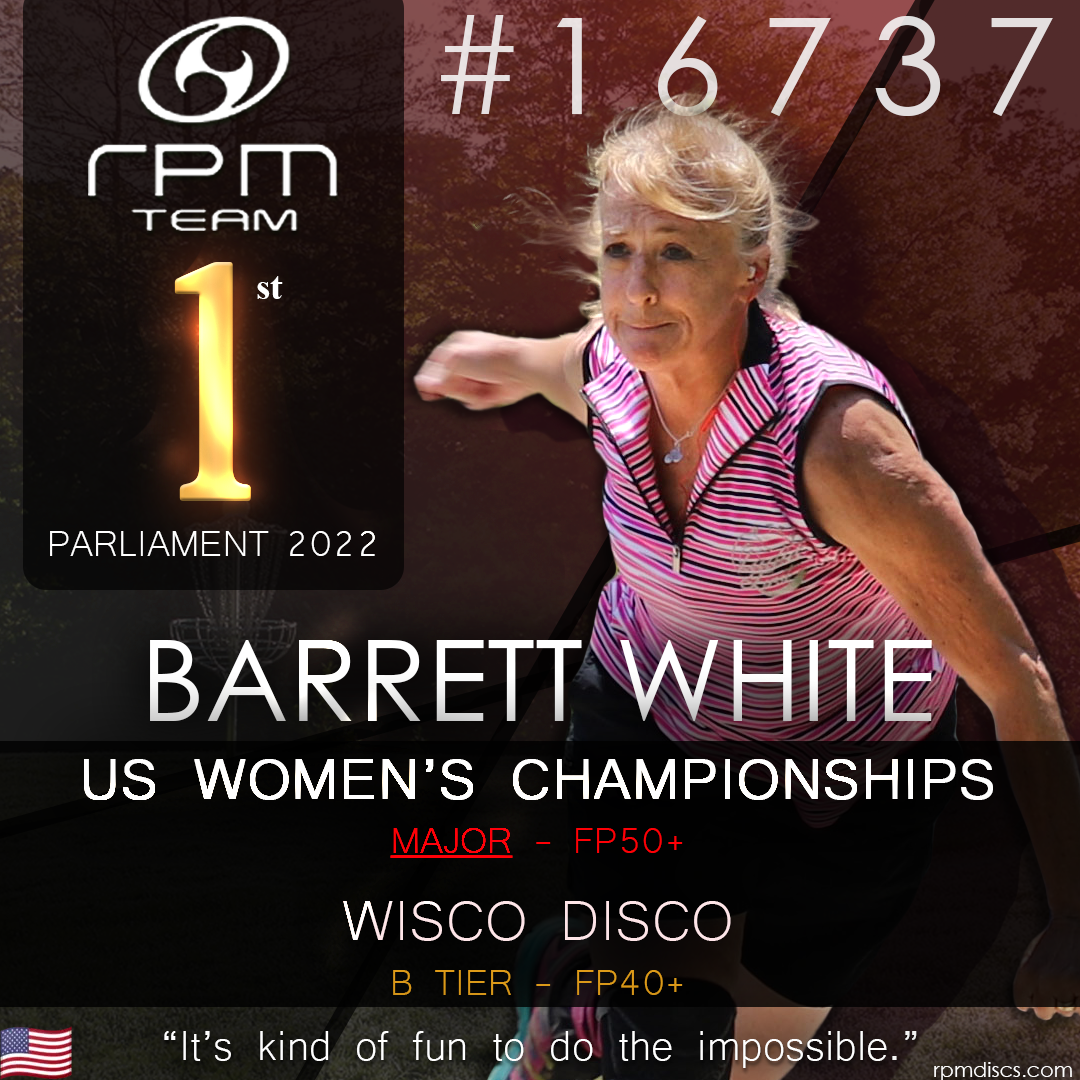 Barrett White Player Spotlight – Major | RPM Discs