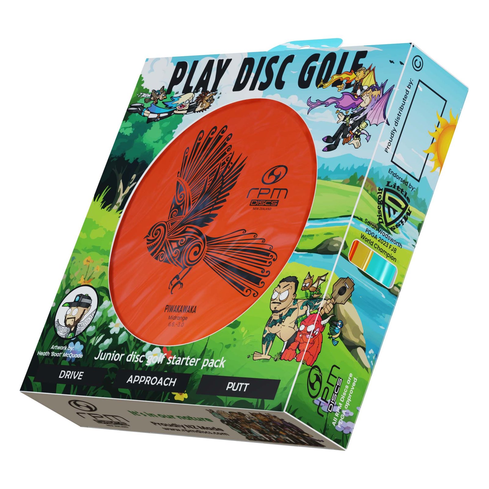 Junior Disc Golf Starter Pack - 3x Disc Strata - Image 3