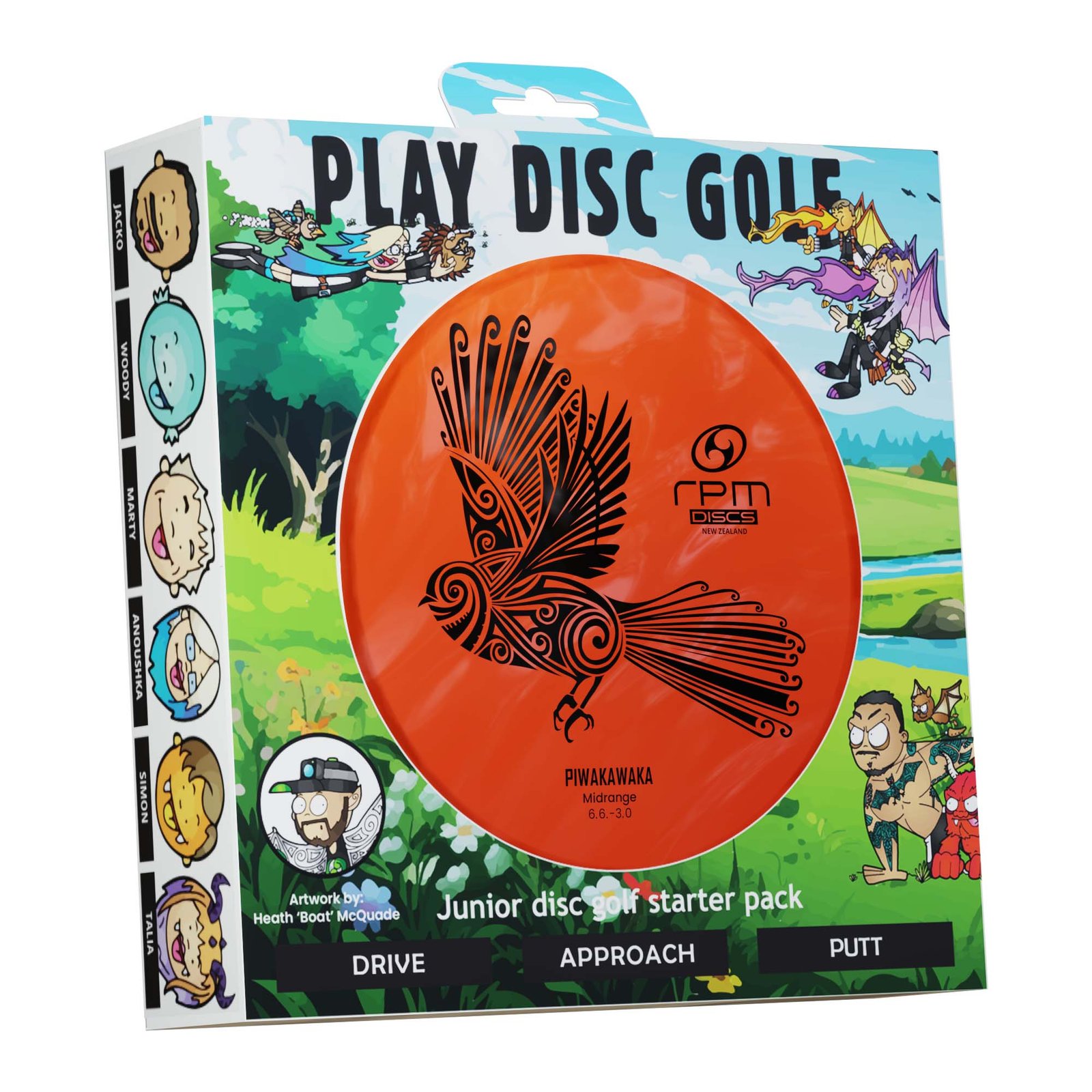 Junior Disc Golf Starter Pack - 3x Disc Strata - Image 4